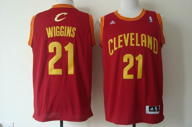 Andrew Wiggins 21 red Swingman nba jerseys