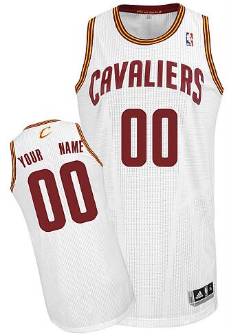 Cleveland Cavaliers Custom white Home Jersey for sale