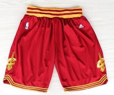 Cleveland Cavaliers red nba shorts