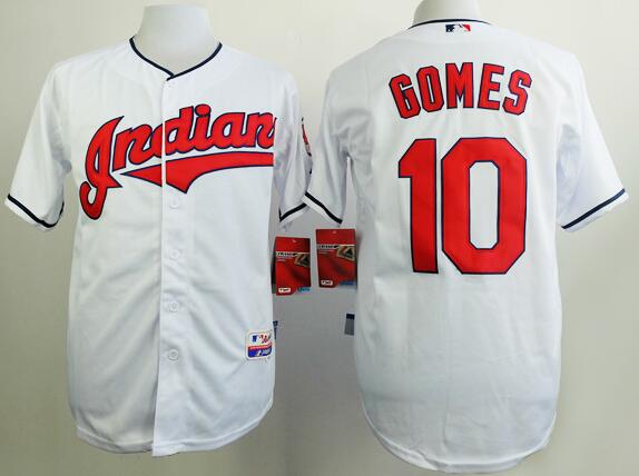 Cleveland Indians 10 Yan Gomes white men baseball mlb jerseys