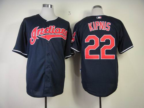 Cleveland Indians 22 KIPNIS dark blue men baseball mlb jerseys