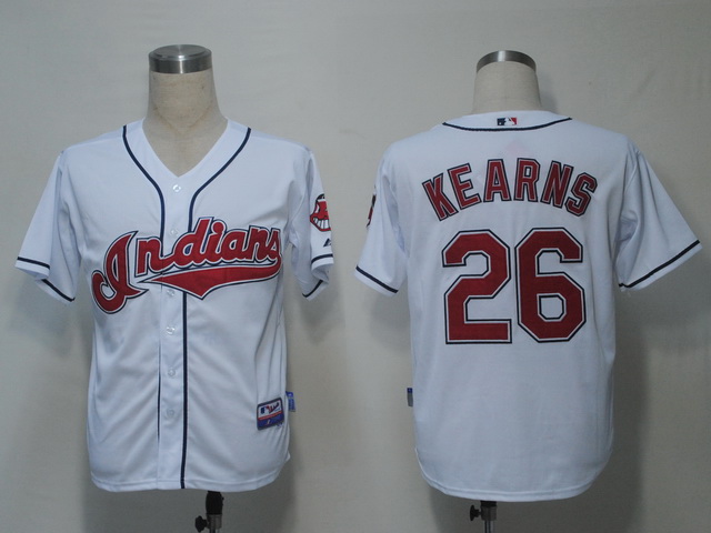 Cleveland Indians 26 Kearns White men baseball mlb jerseys