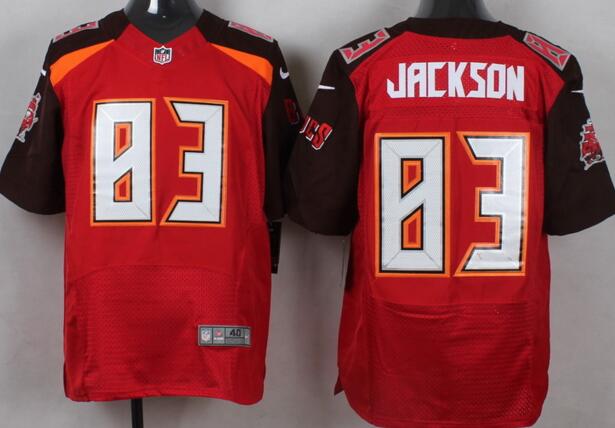 Customized Nike Tampa Bay Buccaneers 83 Jackson red elite nfl Jerseys