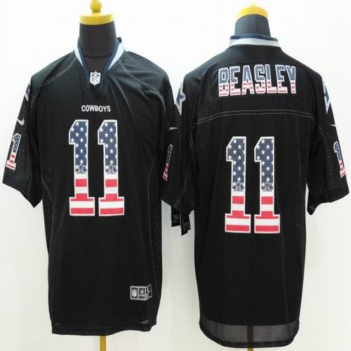 Dallas Cowboys 11 Cole Beasley nike Fashion Black Lights Out Black Elite Jerseys