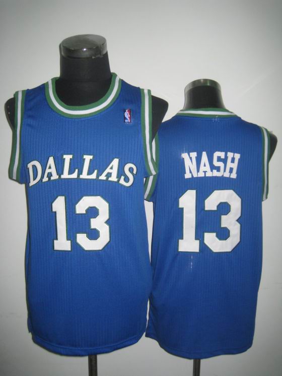 Dallas Mavericks 13 NASH blue adidas men NBA basketball Jersey