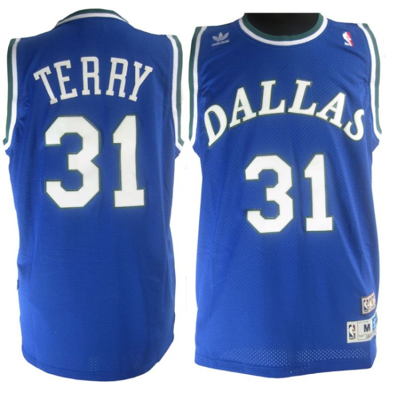 Dallas Mavericks 31 Jason Terry blue adidas men NBA basketball Jerseys