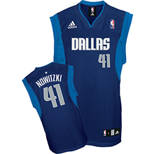 Dallas Mavericks 41 Dirk Nowitzki blue  adidas men NBA basketball Jerseys