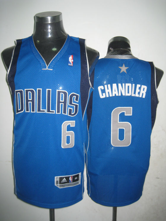 Dallas Mavericks 6 Tyson Chandler blue adidas men NBA basketball Jerseys