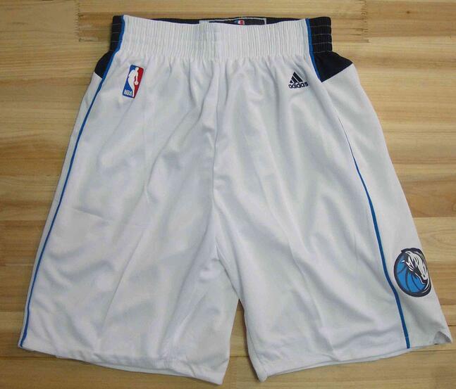 Dallas Mavericks white shorts