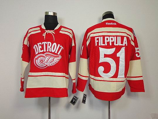 Detroit Red Wings FILPPULA 51 new Red men ice hockey nhl jersey