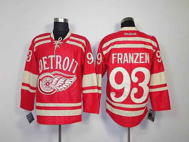 Detroit Red Wings FRANZEN 93 new Red men ice hockey nhl jersey