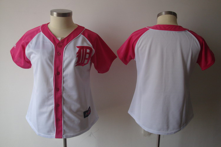 Detroit Tigers blank white women jersey