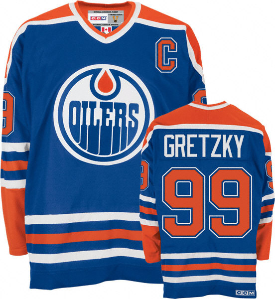 Edmonton Oilers 99 Wayne Gretzky men nhl ice hockey  jerseys