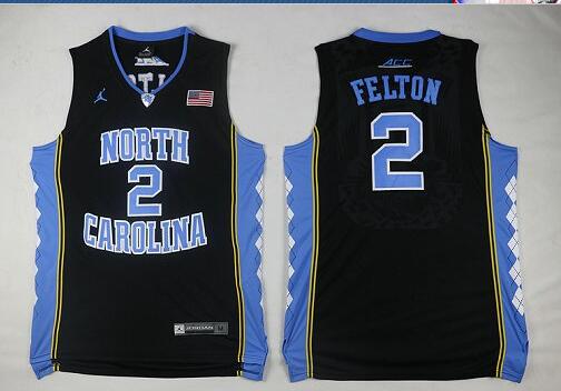 Felton North Carolina #2 Black College Basketball Jersey