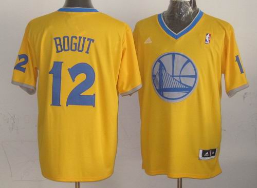 Golden State Warriors 12 Andrew Bogut Yellow  Christmas