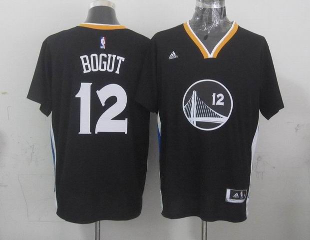 Golden State Warriors 12 Andrew Bogut black   adidas men adidas men nba basketball jerseys
