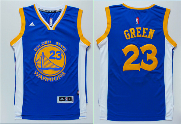 Golden State Warriors 23 Draymond Green blue NBA Revolution 30 Jerseys