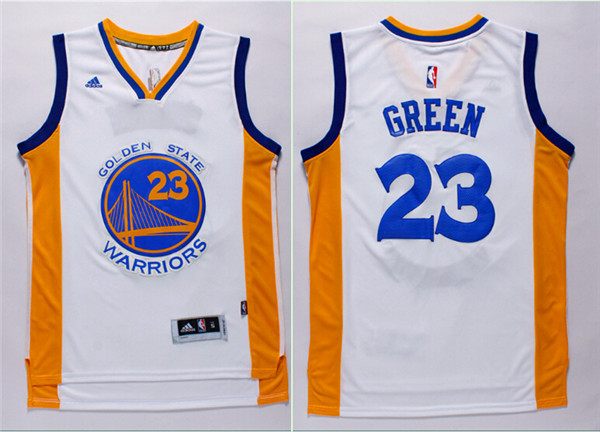 Golden State Warriors 23 Draymond Green white NBA Revolution 30 Jerseys