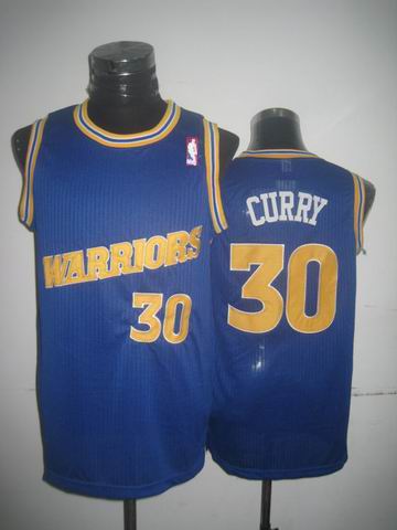 Golden State Warriors 30 Stephen Curry Blue nba Jersey