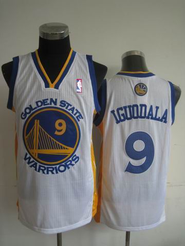 Golden State Warriors 9 IGUODALA  white  adidas men nba basketball jerseys