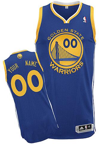 Golden State Warriors Custom blue Road Jersey for sale