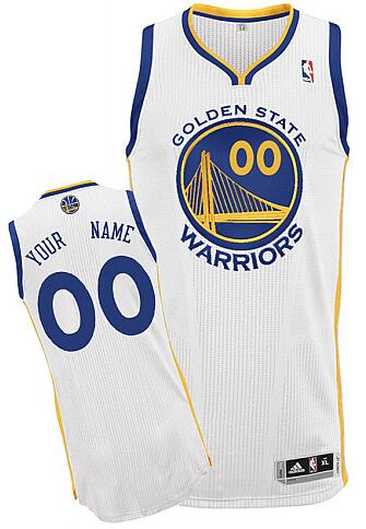 Golden State Warriors Custom white Home Jersey for sale