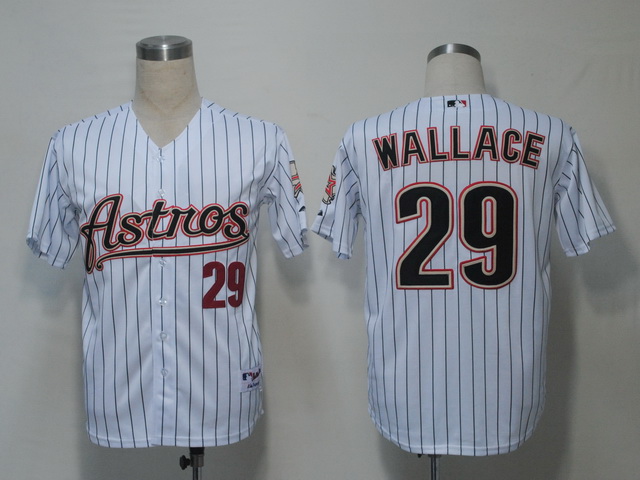 Houston Astros 29 Wallace White men baseball mlb Jerseys