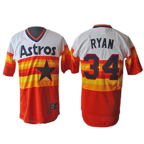 Houston Astros 34 RYAN men baseball mlb jerseys