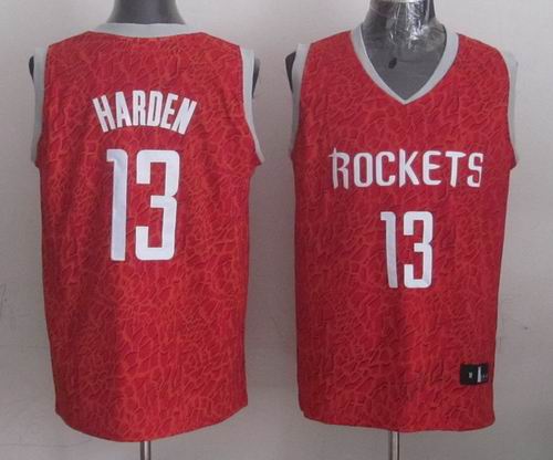 13 James Harden red  Jersey