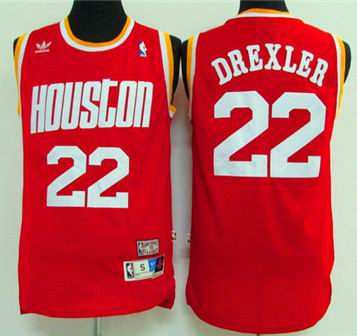 22 Clyde Drexler white men Jersey