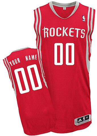 Houston Rockets Custom red Road Jersey for sale