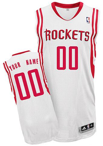 Houston Rockets Custom white Home Jersey for sale