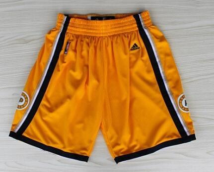 Indiana Pacers yellow nba shorts