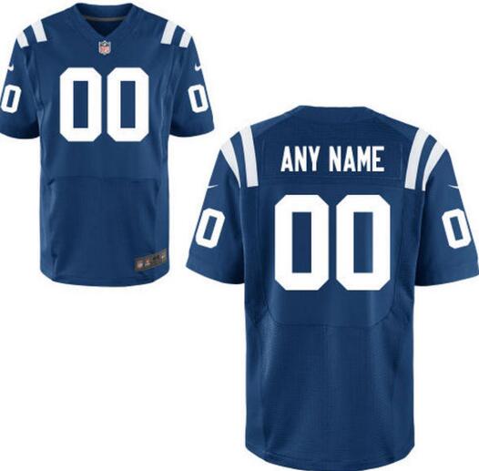 Indianapolis Colts Nike Blue Custom Elite Jersey for Men women youth kids