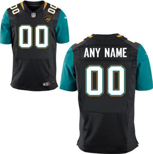 Jacksonville Jaguars Nike Black Custom Elite Jersey for Men women youth kids