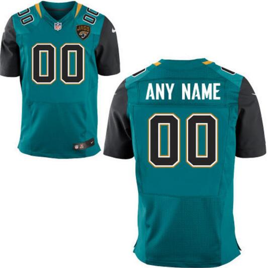 Jacksonville Jaguars Nike Blue Custom Elite Jersey for Men women youth kids