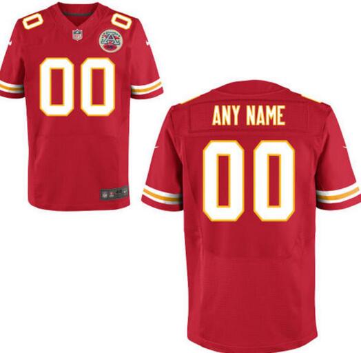 Kansas City Chiefs Nike Red Custom Elite Jersey for Men women youth kids