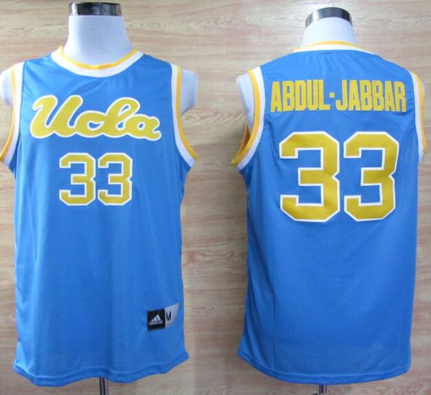Kareem Abdul-Jabbar UCLA Bruins #33 Blue College Basketball Jerseys