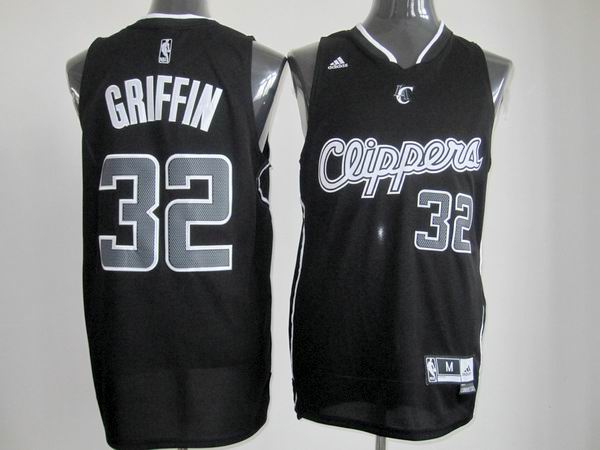 Los Angeles Clippers 32 Blake Griffin black adidas men nba basketball jerseys