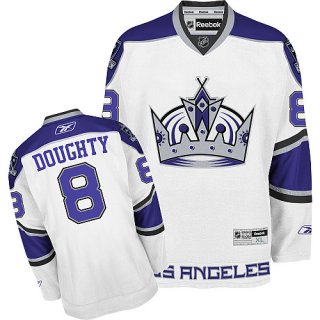 Los Angeles Kings 8 DOUGHTY men nhl ice hockey  jerseys White