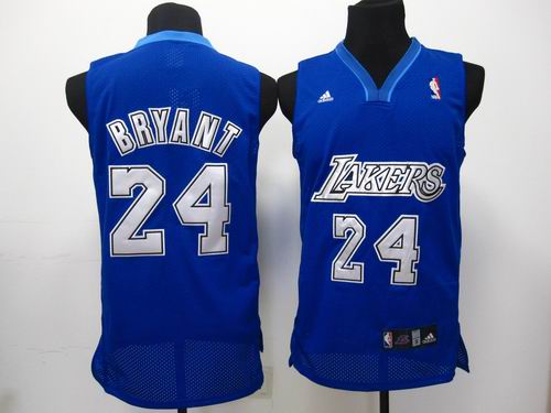 Los Angeles Lakers 24  Kobe blue nba jersey adidas men nba basketball jerseys