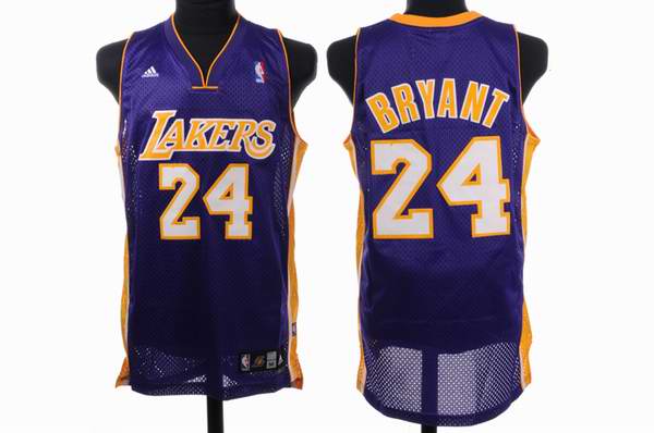 Los Angeles Lakers 24 Kobe Bryant  purple  adidas men nba basketball jerseys