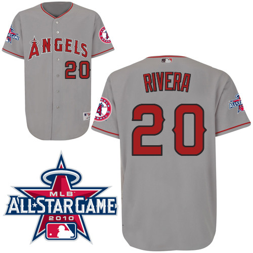 Los angeles angels 20 RIVERA Gray men baseball mlb Jerseys