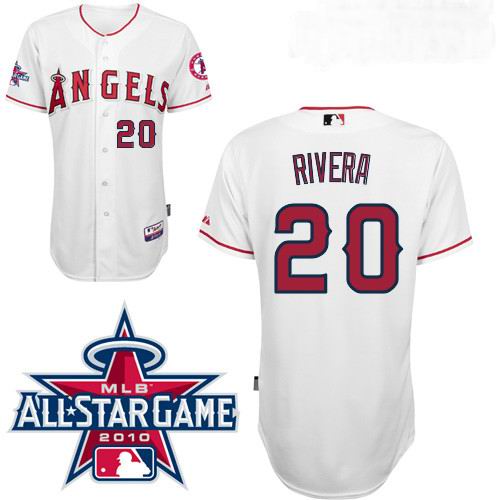 Los angeles angels 20 RIVERA white men baseball mlb jersey