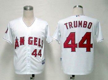 Los angeles angels 44 TRUMBO white men baseball mlb Jerseys