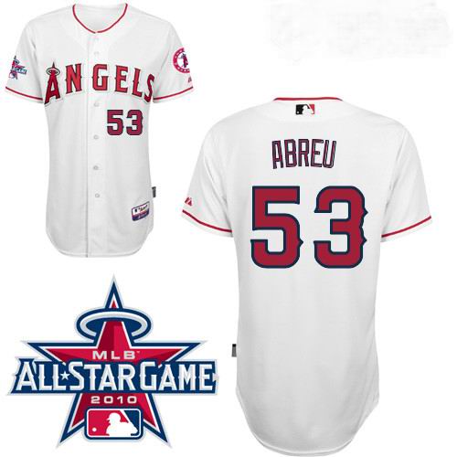 Los angeles angels 53 Bobby Abreu 2001 Cool Base white men baseball mlb Jersey