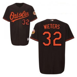 MLB Baltimore Orioles 32 Wieters Black stitched men baseball mlb Jersey