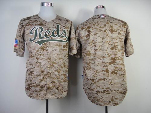 MLB Cincinnati Reds blank camo men baseball mlb jerseys