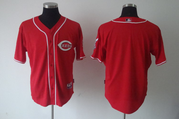 MLB Cincinnati Reds blank red men baseball mlb jerseys