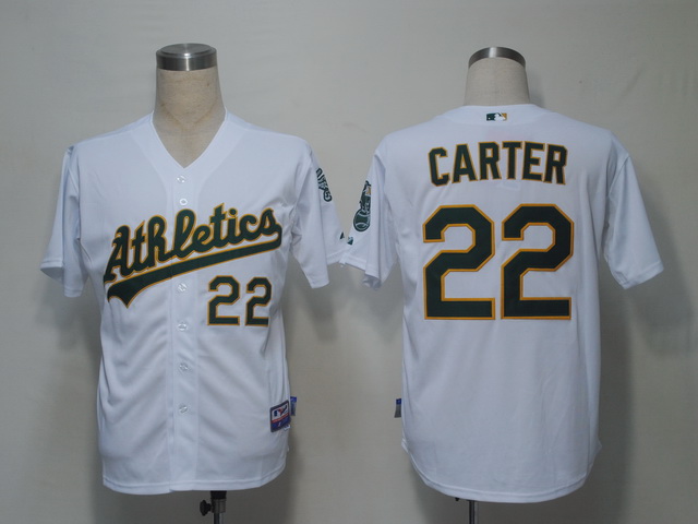 MLB Jerseys Oakland Athletics 22 Carter White